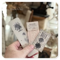 Image 15 of French lace tattered  Sewing Book/Needle book with lace samples