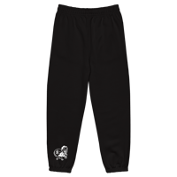 Image 2 of Black “Varsity” Sweatpants 