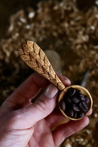 Image 2 of ~~~ Falling leaves Coffee Scoop 