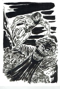 Abe Sapien A5 sketch 