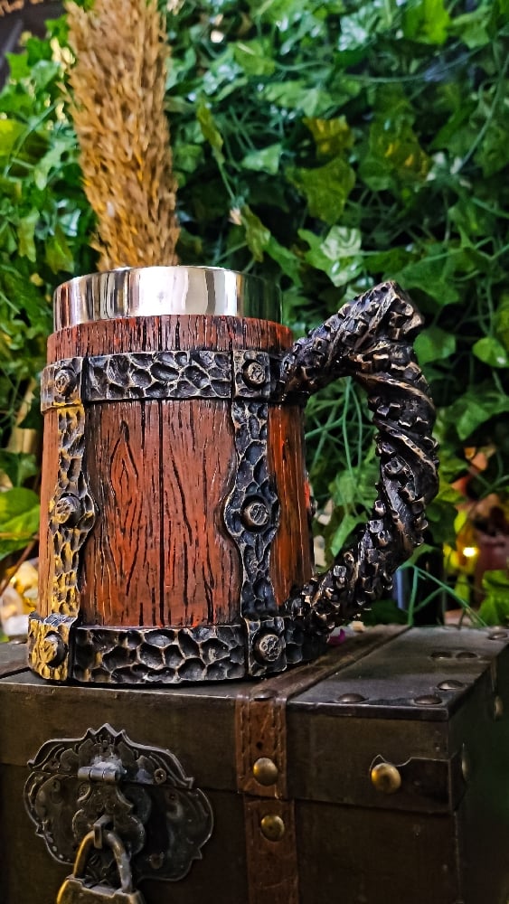 πThe Armored Kingdom Riveted Oath Mug