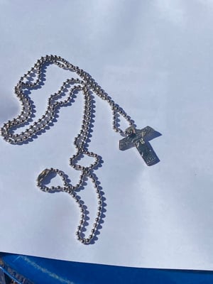 Image of Cross Half-Dollar Keychain or Necklace