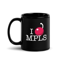 Image 1 of I [CHERRY] MPLS Mug (Black)