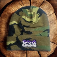 Image 6 of Custom Area Code Beanie / Custom Colors