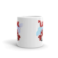 Image 5 of Lady bug Love mug white background glossy mug