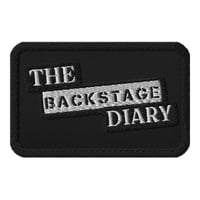 The Backstage Diary Embroidered patch