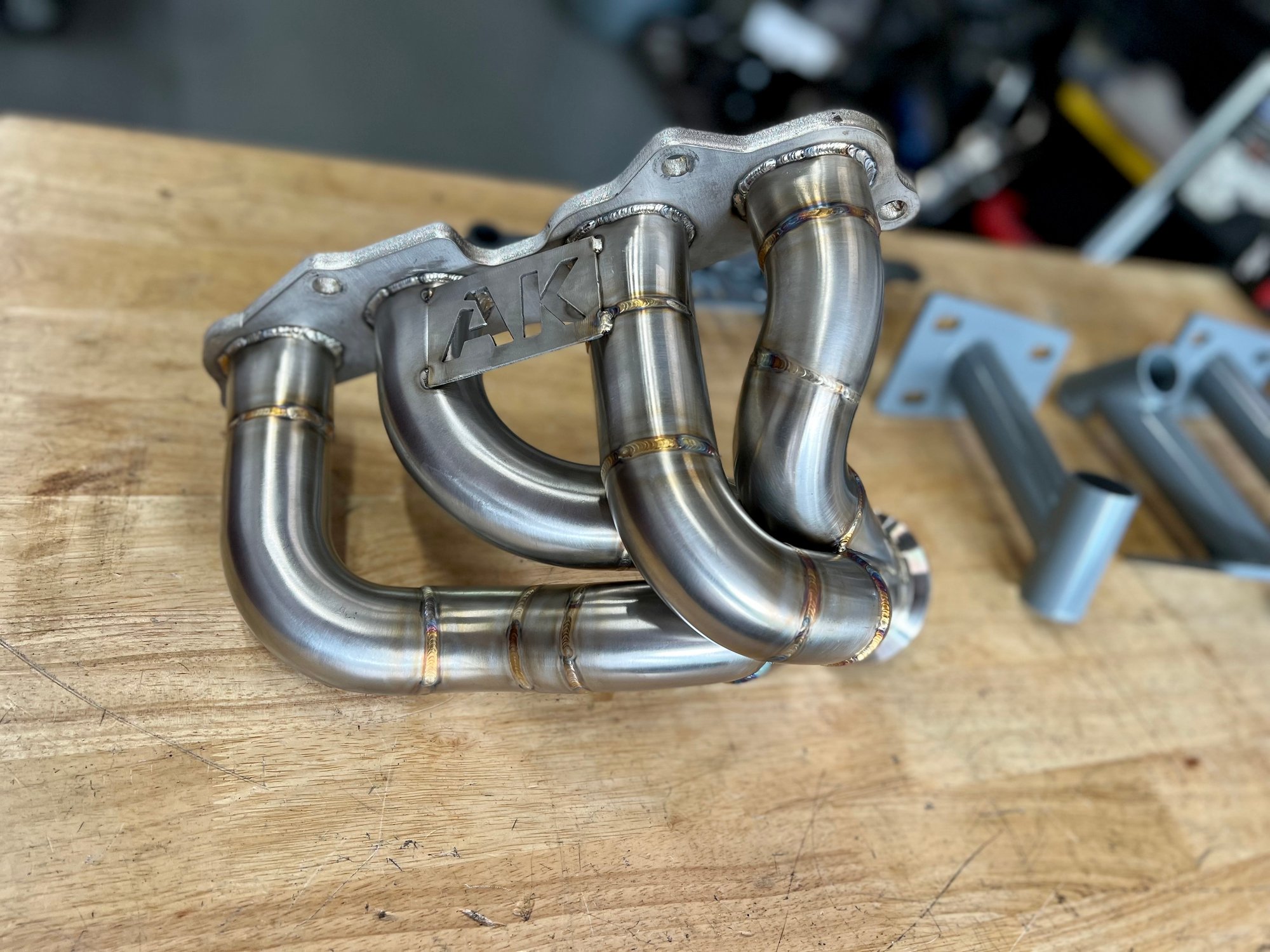 AK 3SGE BEAMS TO E30 SHORTY HEADERS | AK INTEGRATED AUTOWERKS