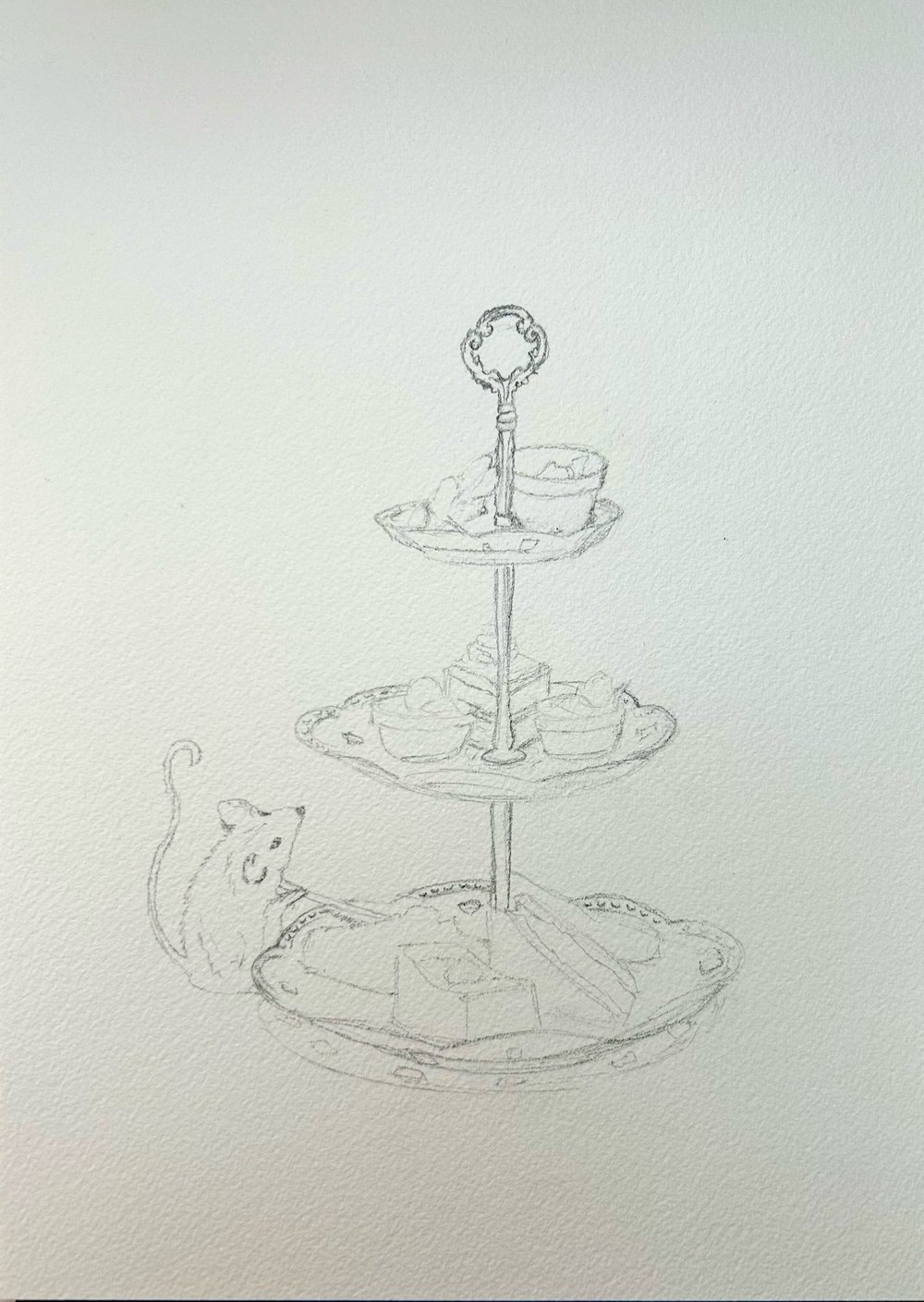 Image of Afternoon Tea Mouse Prints