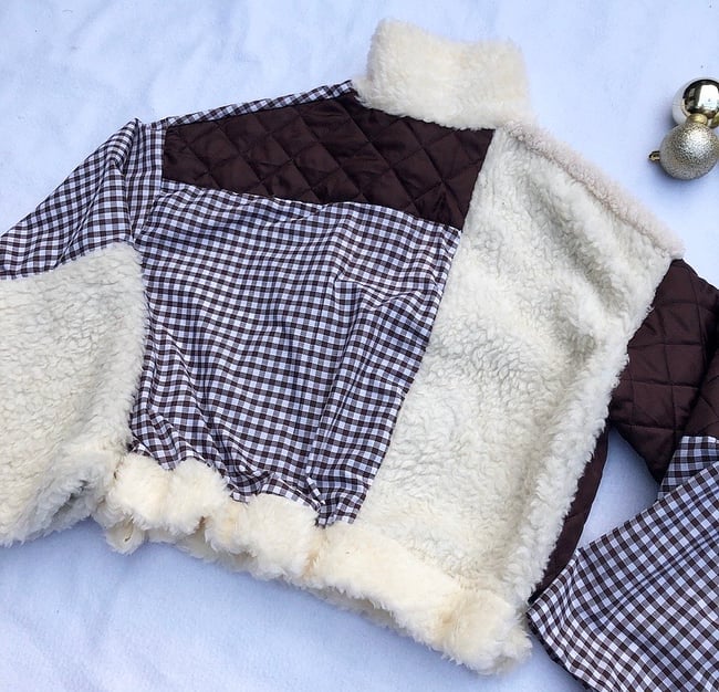 Sustainable Patchwork Jumper