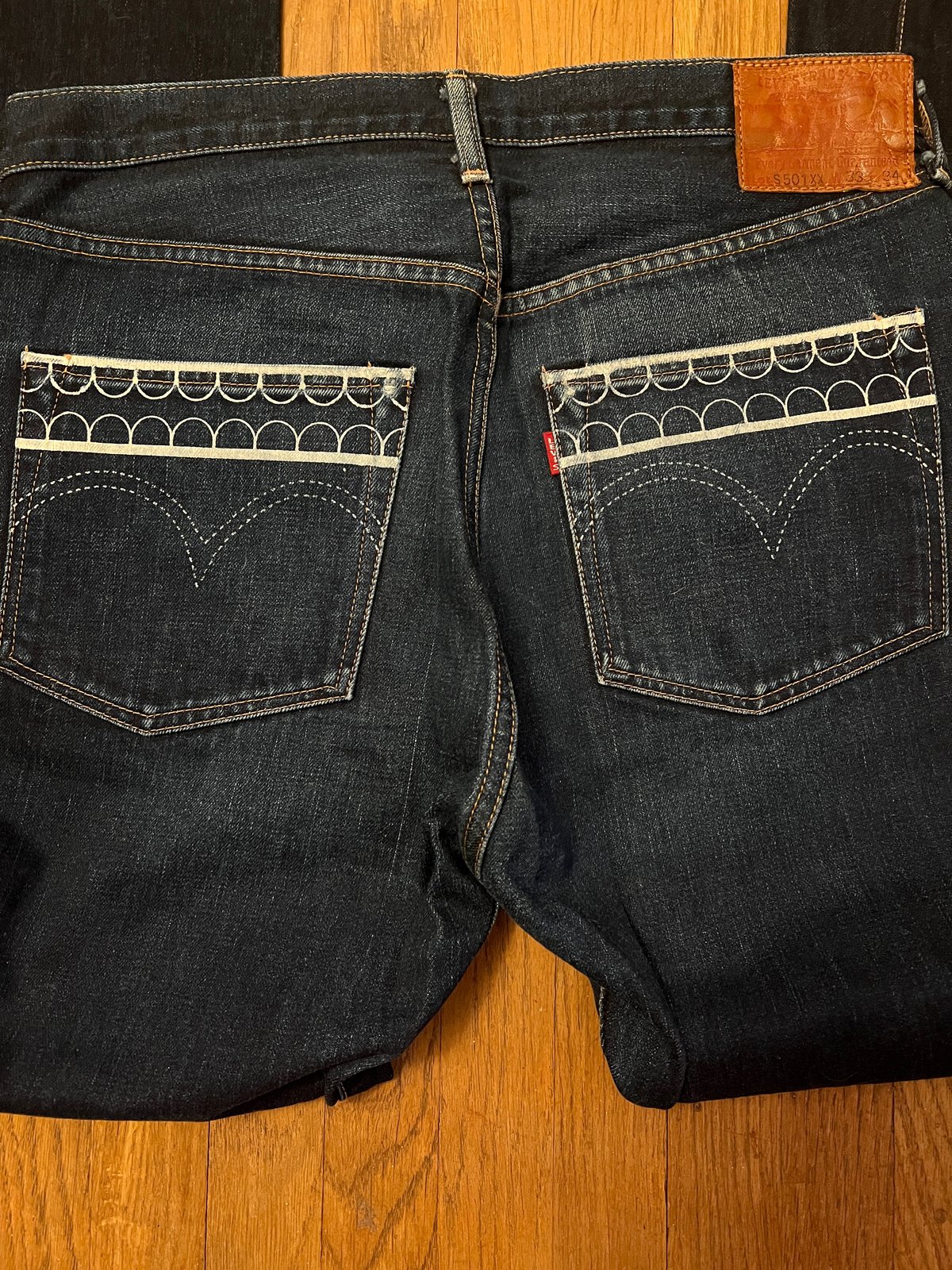 Originalfake Levis KAWS collab Chompers | Building Blocs