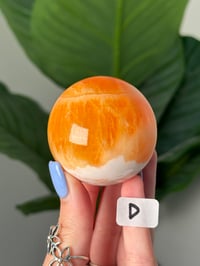 Image 4 of CHOOSE YOUR OWN ORANGE CREAMSICLE CALCITE SPHERES -MEXICO-