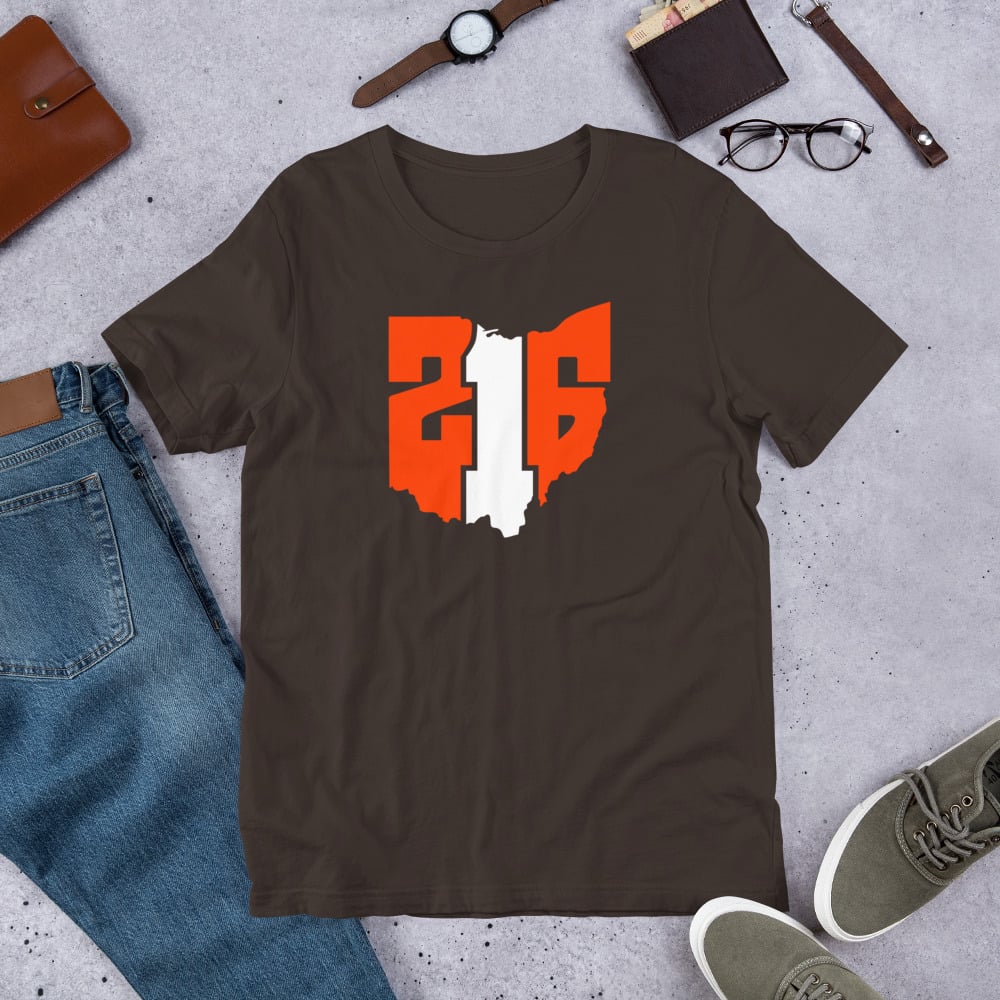 Dawgs Brown 216 Short-Sleeve Unisex T-Shirt