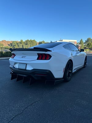 Image of 2024 Ford Mustang “V1” rear diffuser