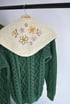 Embroidered Triangle Scarf - Handmade in Ireland Image 5