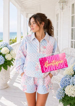 Image of Southern Charm Pastel Patchwork Set 
