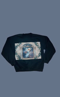 xxl forest green angel crewneck
