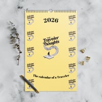 Image 2 of The Calendar of a Traveler 2026 - Yellow Edition