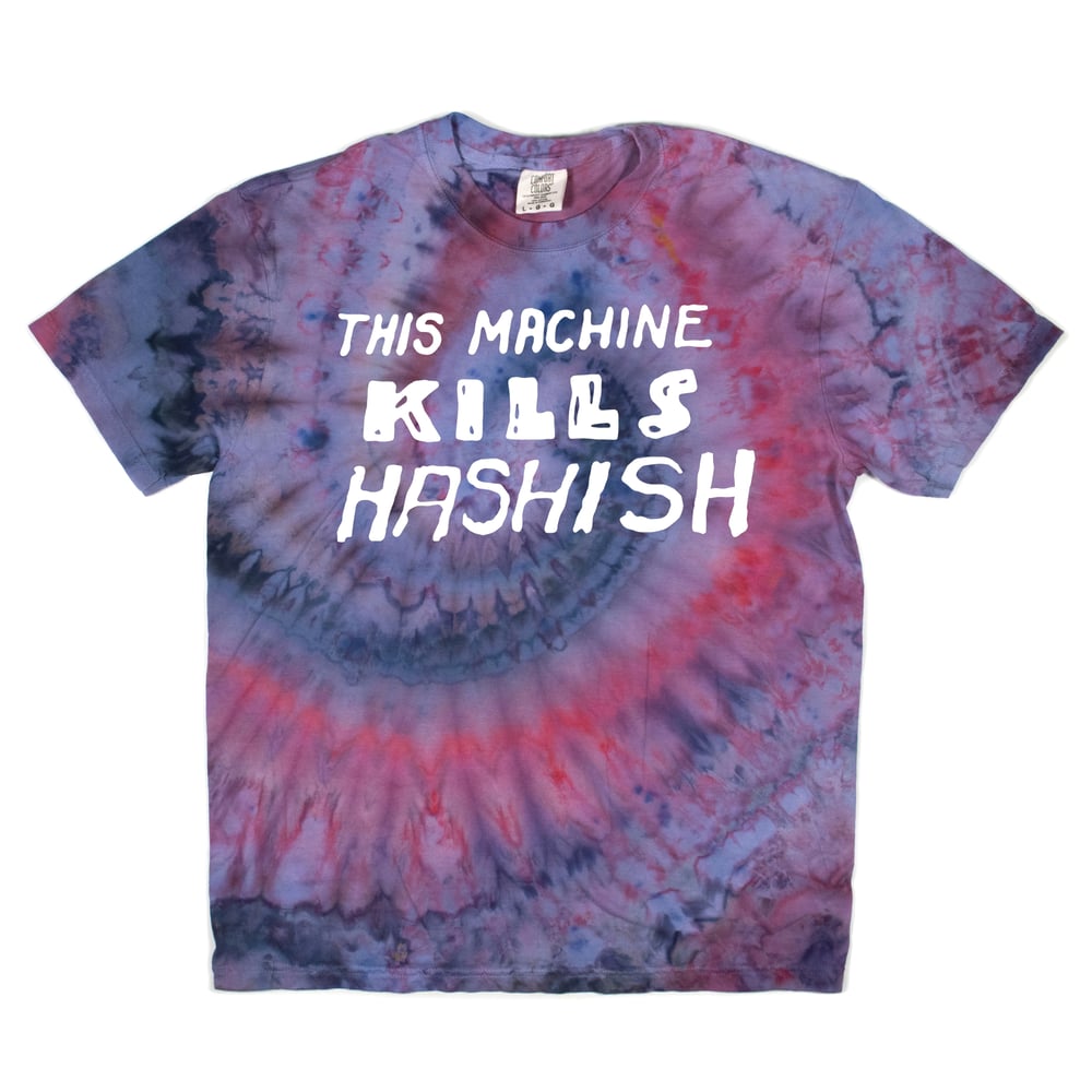 Image of ‘THIS MACHINE…’ Dyed Graphic Tee