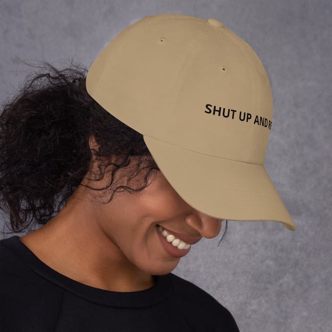 Shut Up & Read cap