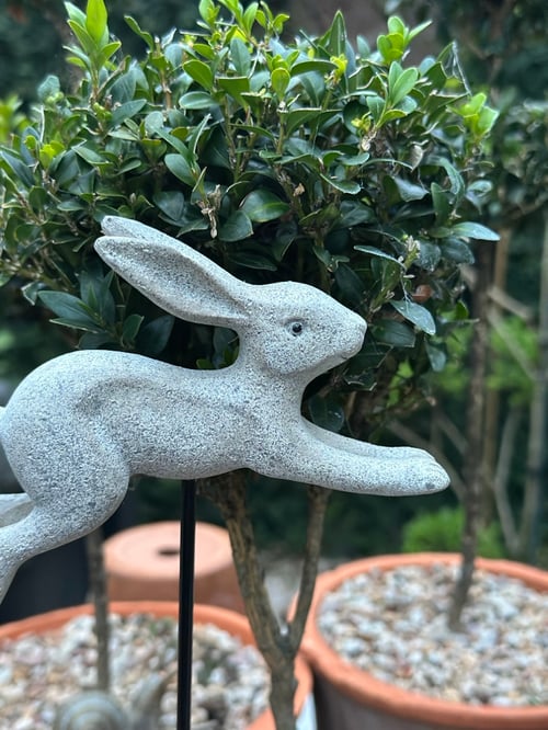 Image of Leaping Bunny Stake
