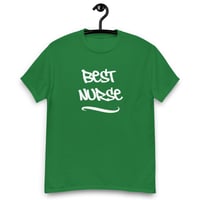 Image 11 of Unisex classic tee, Best Nurse T-Shirt | Nurse Appreciation Graphic Tee