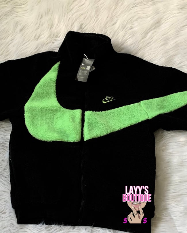 mens nike fur jacket