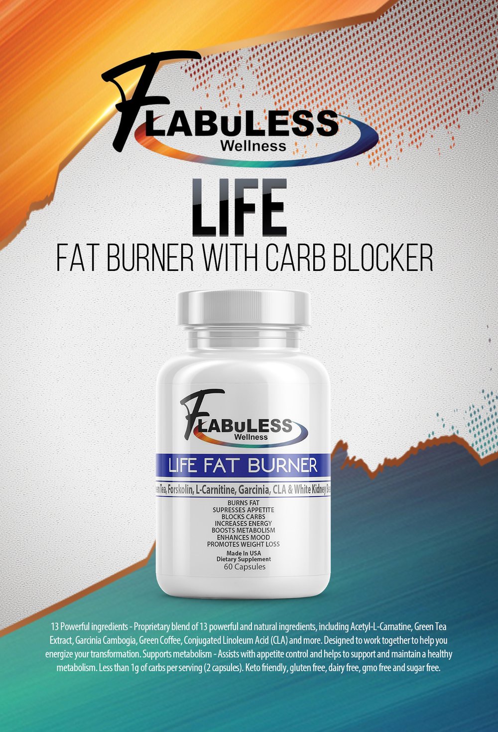 LIFE Fat Burner w/ Carb Blocker- SHIPPING INCLUDED