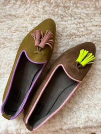 Image 1 of ballerines à pompons 