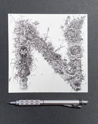 Image 1 of Letter N - Artwork