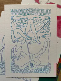Image 1 of X4 Pack Prints -green