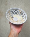 IMISSDRUGS gold lustre bowl