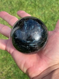Image 3 of Astrophyllite Sphere #1828