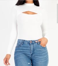 Image 4 of Essential Long Sleeve Bodysuit 