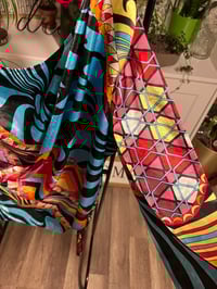 Image 3 of printed one shoulder top