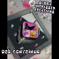 Image 1 of Keroppi & Kuromi Dab Container