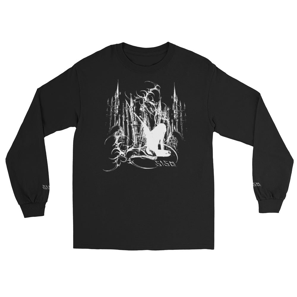 Image of Lament The Fallen Black Men’s Long Sleeve Shirt