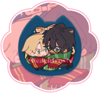 Drarry/HPDM Rocking Acrylic Block 