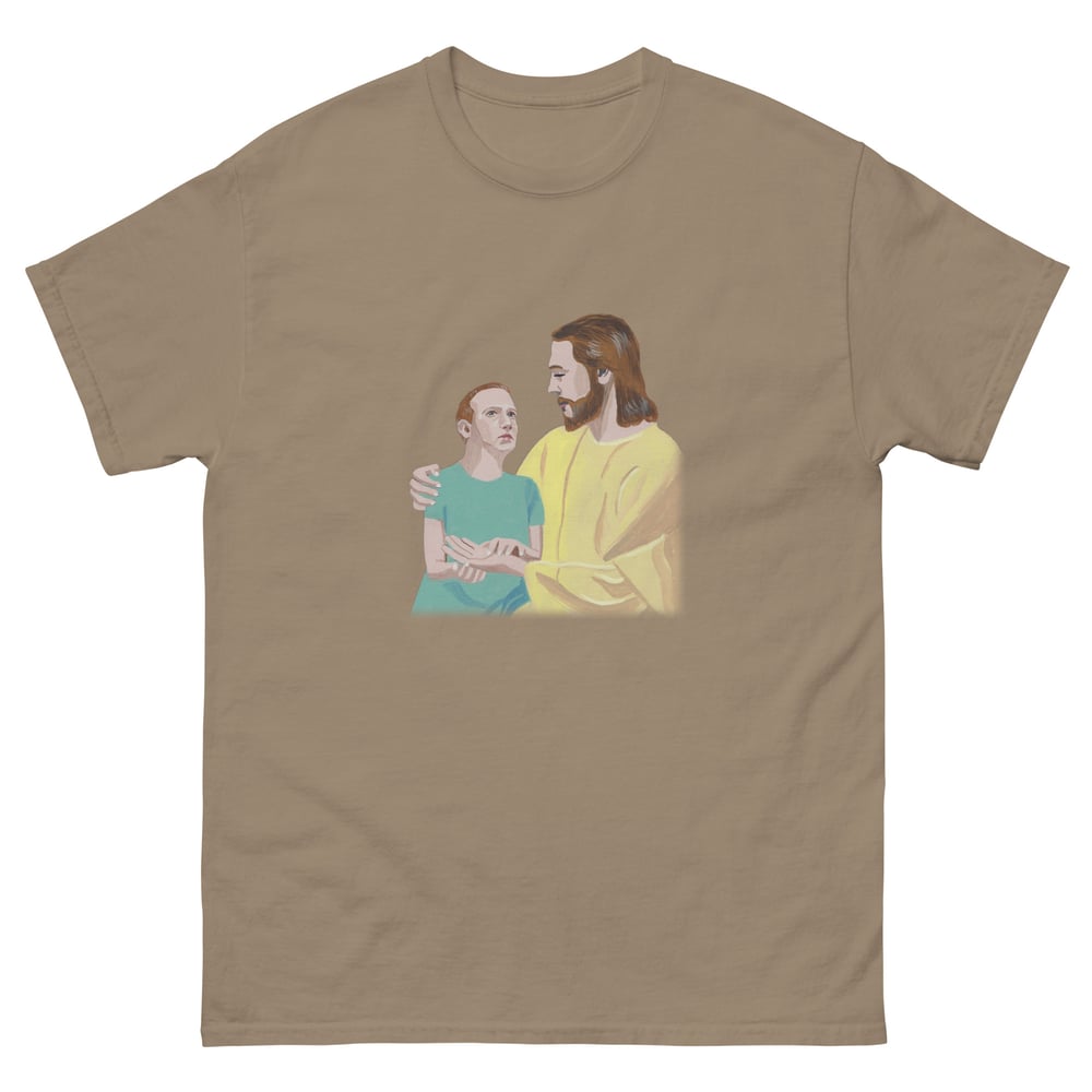 Image of MARK MEETS JESUS T-SHIRT