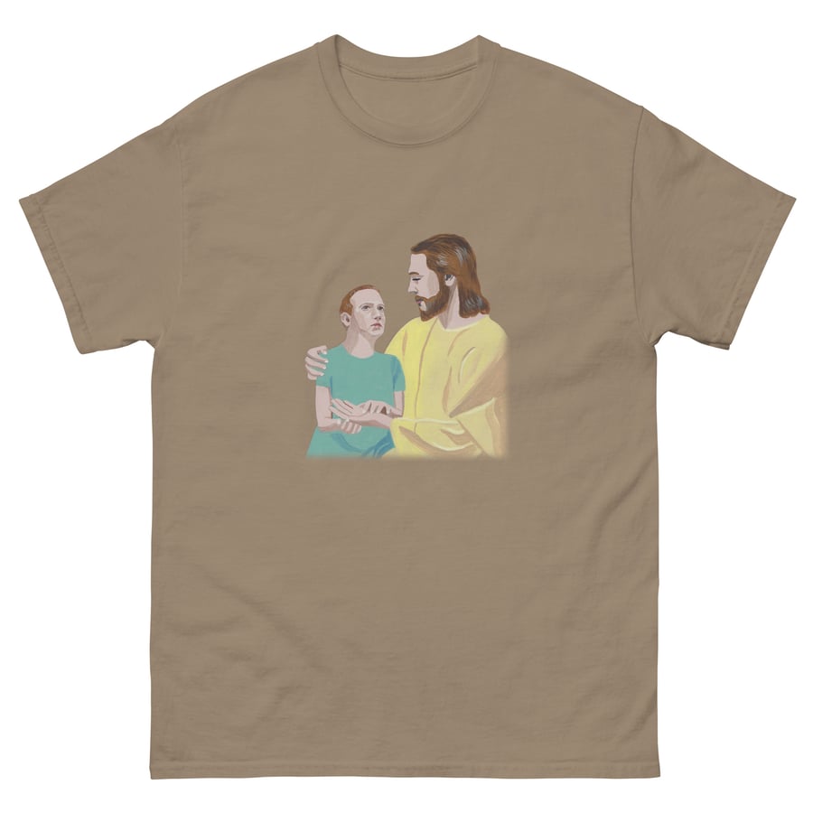 Image of MARK MEETS JESUS T-SHIRT