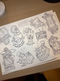 Linkin park flash sheet PREORDER