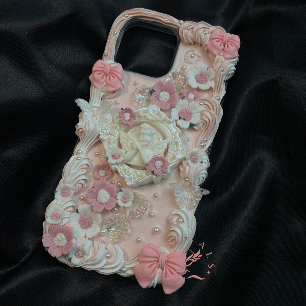 Happy Strawberries Bunnies and Jam Decoden Phone Case for All