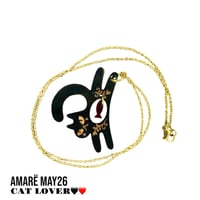 CAT LOVER🖤❤️ NECKLACE