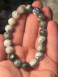Moss agate bracelet 