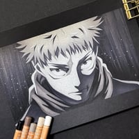 Image 1 of Original Drawing | Yuji Itadori | Jujutsu Kaisen