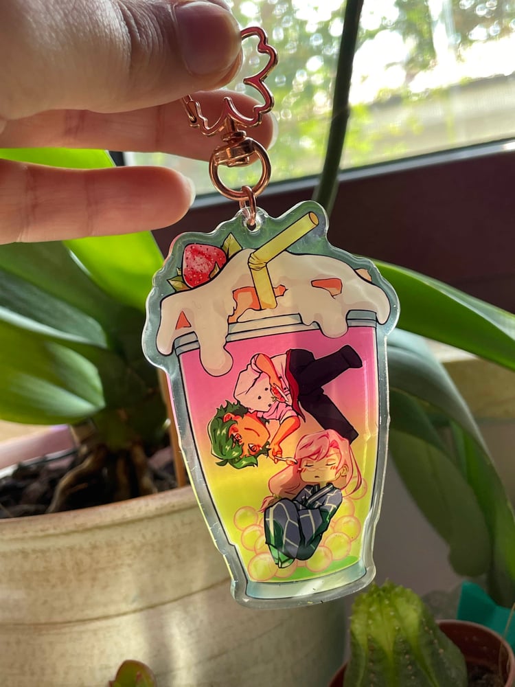 Image of Sk8 boba charm