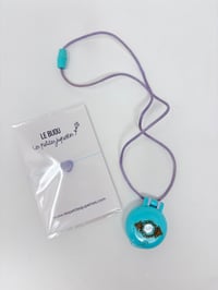 Image 2 of Ensemble bracelet et Polly Pocket médaillon turquoise Complet