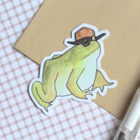 Image 2 of Cowboy Frog - Sticker