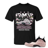 Image 2 of "DMV" Cherry Blossom Nike Air Foamposite One Black T-shirt