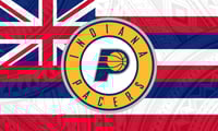 Indiana Pacers  Hawaiian Flag