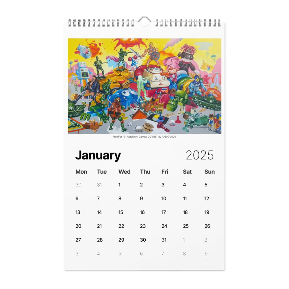 TOYLAND WARS Calendar (2025)